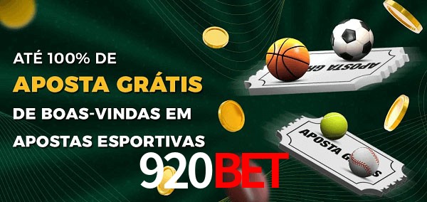 920bet Ate 100% de Aposta Gratis